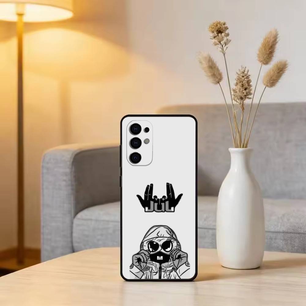

R-Rapper J-JUL Phone Case For Samsung S25,S24,S21,S22,S23,S30,Ultra,S20,Plus,Fe,Lite,Note,10,Black Cover Samsung S24ULTRA