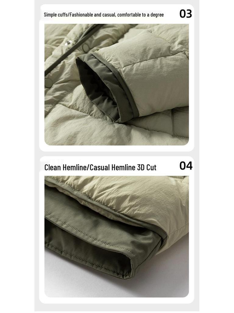 Japanese Style Trendy Cotton Hooded Jacket - Winter Retro Couple's Casual Wear