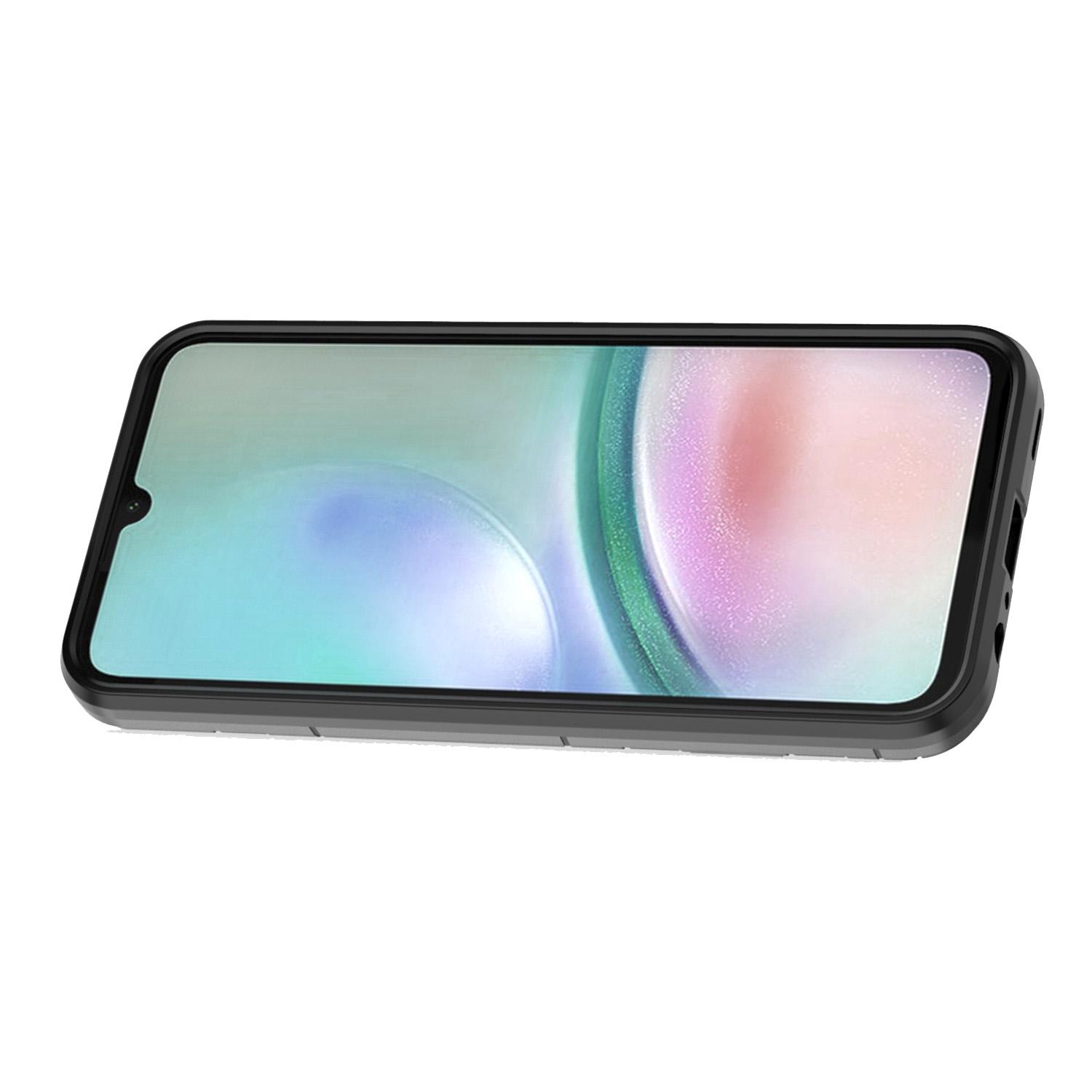 

For Samsung Galaxy A15 4G Kickstand Case Ring Holder Cell Phone Cover Black