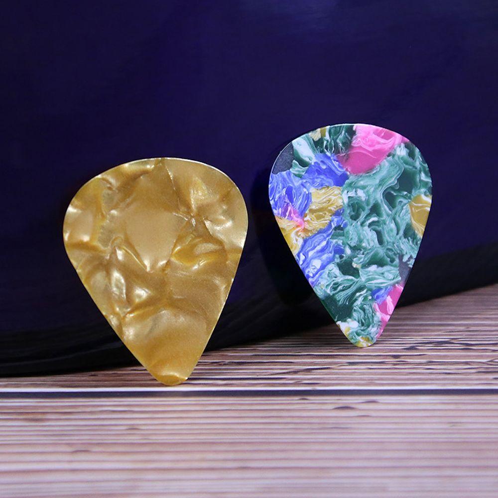 Acoustic Guitar Accessories Ukulele with Box Celluloid Plectrum Electric Guitar Picks