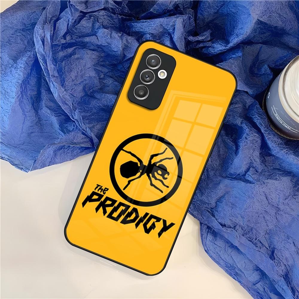 

The Prodigy Logo Electronic Phone Case for Samsung S25 S24 S30 S21 S23 S20 S22 Fe S10 E S9 Note 20 Pro Ultra Plus glass Cover Samsung S20Fe