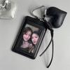 Pu Leather Card Holder Kpop Idol Photocard Holder Keychain Idol Photo Cards Sleeve Photo Display Pendant Cards Cover