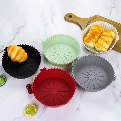 Silicone Bakeware Environmentally Food Grade Non Stick Multifunctional High Temperature Resistance Microwave Reusable Round