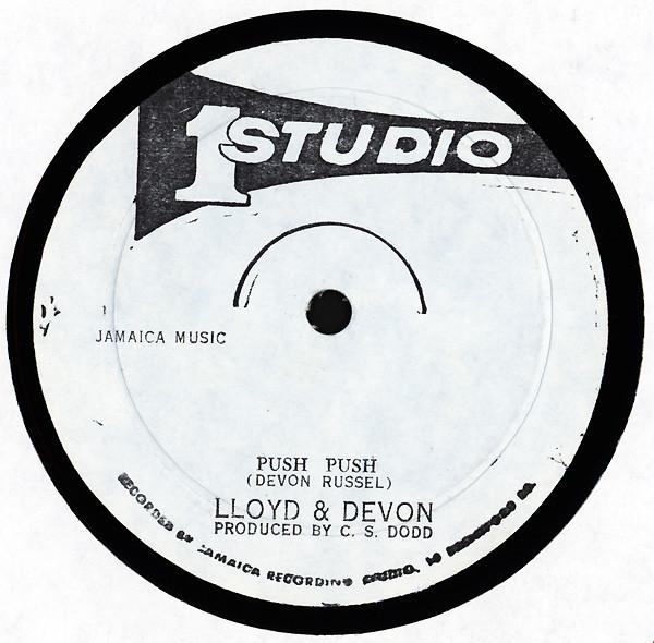 

12inch Record LLOYD & DEVON / THE GLADIATORS & BR - Push Push / Happy Man none Studio One 1979 Jamaica Reggae, Ska & Dub Used