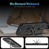 Armor Funda Für Xiaomi Redmi 10C Hülle Hart PC Silikon Stoßfest Rückseite für Redmi10C 10 C Auto Magnetring Ständer Coque