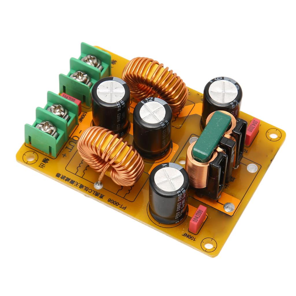 DC LC Filter 50V 10A Electromagnetic Interference Double Sided FR4 Low Pass Filter for Vehicle