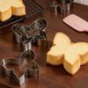 Butterfly Shape Cake Molds Fondant Cookie Fondant Cutter Stainless Steel Mousse Rrings for DIY Dessert Baking Supplies