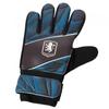 Aston Villa FC Childrens/Kids Fuse Crest Goalkeeper Gloves