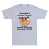 The Early Bird Can Have The Worm Because Worms Are Gross Funny Sloth Men T-Shirt Unisex T-Shirt