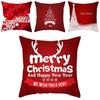 Vibrant Christmas Themed Pillowcase Soft Multicolor Cushion Cover For Cozy Living Rooms