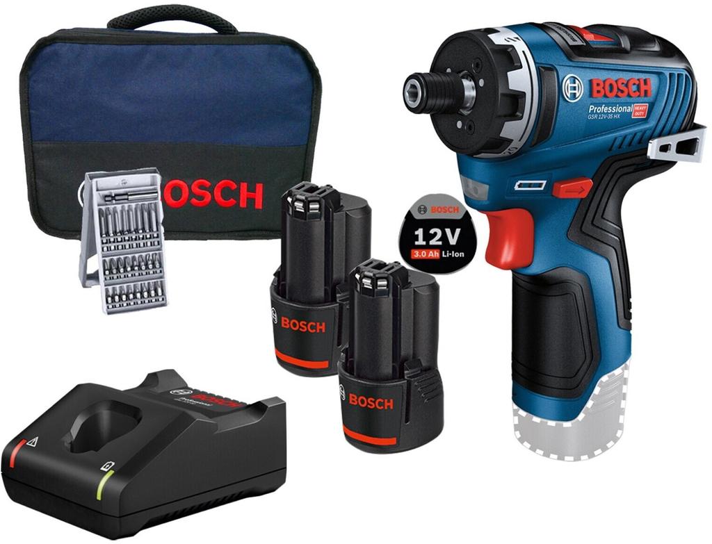 Дрель-шуруповёрт Bosch GSR 12V-35 HX