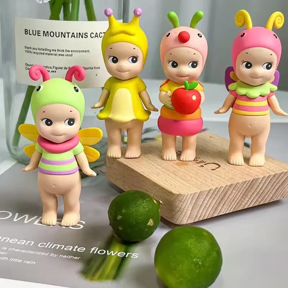 Hot New Angel Blind Box Mini Figure Bug’S World Limited Series Anime Figures Cute Dolls for Children Christmas Birthday Gift