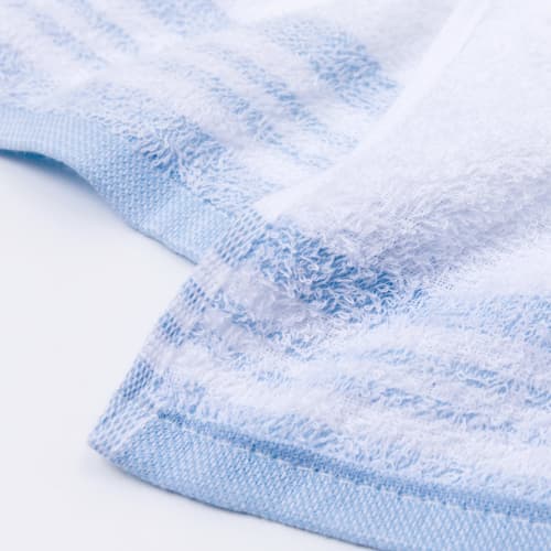 Nishikawa Washcloth, 34x90cm, 100% Cotton, Senshu Towel, Thin, Washable, Tenugui Size, Made In Japan, Blue, TT95000015
