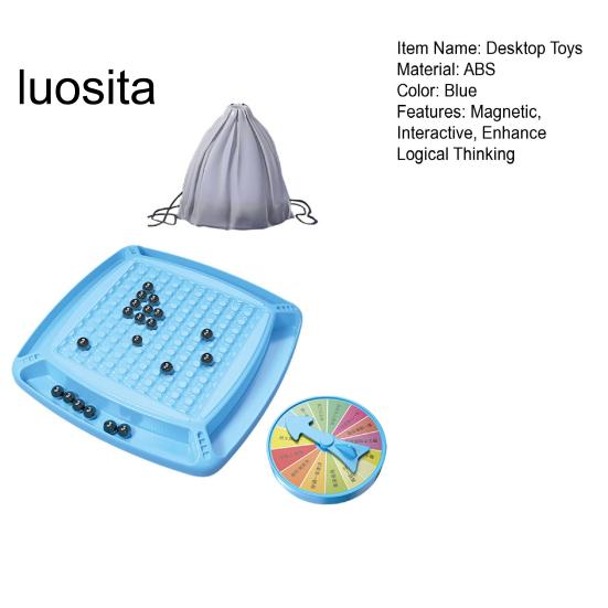 1 Set Interactive Magnetic Chess Game, Enhance Logical Thinking, Spatial Understanding, Fun Desktop Toy for Kids