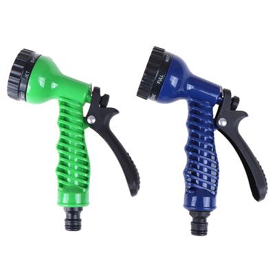 Practical 7 Function Garden Spray Hose Nozzle Water Sprayer Hoselock Gun With Soft Grip KTY