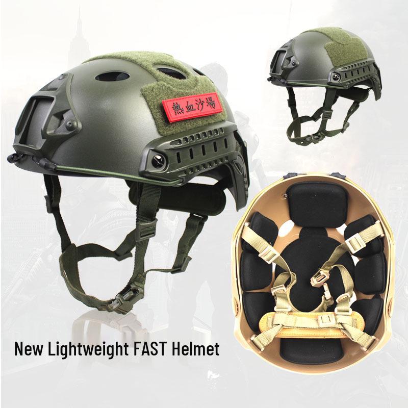 FAST Lightweight Tactical Helmet with Military Suspension - 430g Outdoor Wargame Equipment