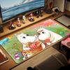 Moomin2 Print  Cushion Non-slip Laptop Tablet Big Mousepad XXL Mat Mini PC Playmat With Lock edge