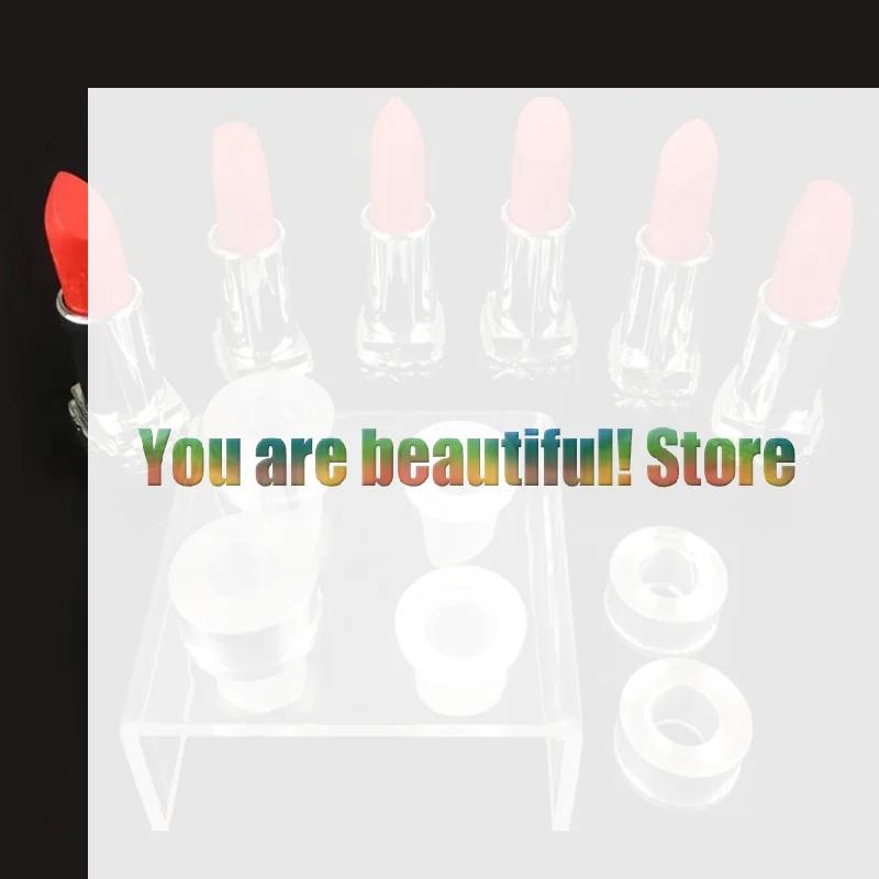 DIY Self-made Handmade Handmade Craft Tool Lipstick Material Kit Small Sample Nozzle Empty Tube Silicone Aluminum Mold Lipstick