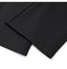 High-Waisted Black Slim-Fit Micro-Flared Pants for Women - Petite Suit Trousers for Autumn/Winter 2025