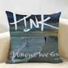 PPInk AAlecia Moore Cushion Cover Natural Linen Organic Fabric DoubleSided Printing Room Sofa Decor Pillow Case