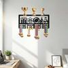 Wall Mounted Display Rack with Hooks for Awards and Medals
