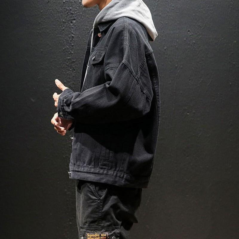 Trendy Spring & Autumn Men's Denim Jacket: Korean Style, All-Match, Loose Fit