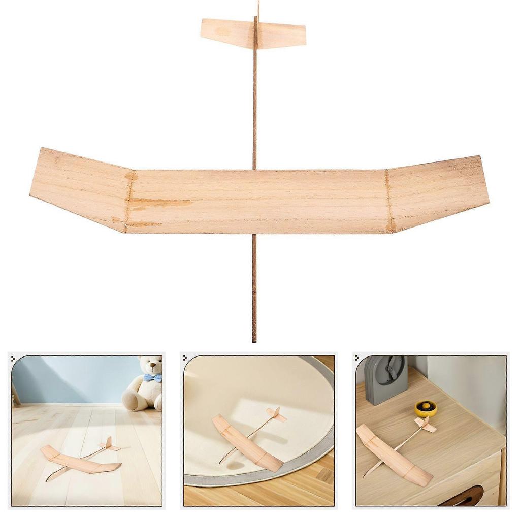 Unfinished Wooden Plane Toy Diy Paint Plane Craft 3d Airplane Make Your Own Wood Airplane Model For Kids Handicraft School Art Projects Carnival Party