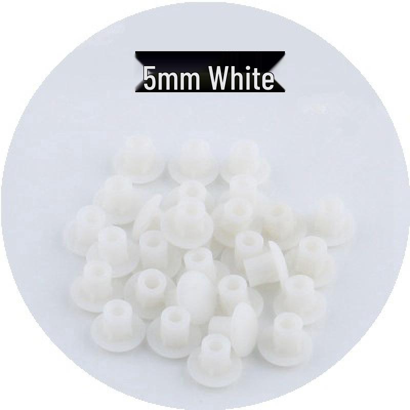 Plastik Vida Dişli Delik Tıpa - Mobilya Menteşeleri ve Donanımlar İçin Dekoratif Kapak