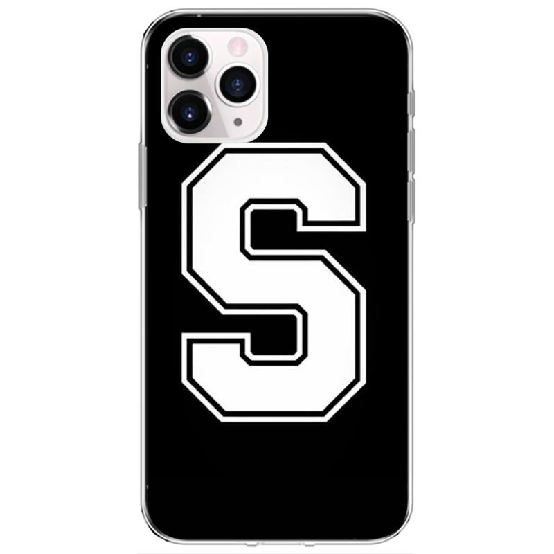 S O C 9 7 Lucky Number And Black Letter Phone Case For iPhone 12 11Pro XS MAX XR 7 8 6 Plus 5 5S SE 12 Mini SE2