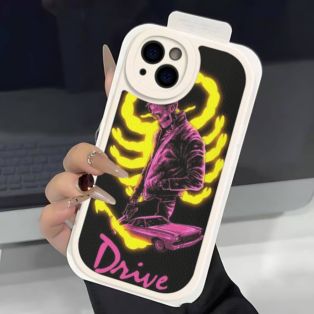 Drive Ryan Gosling Movie Phone Case Hard Leather For IPhone 14 13 16 Mini 15 14 11 12 Pro Max Plus Fundas