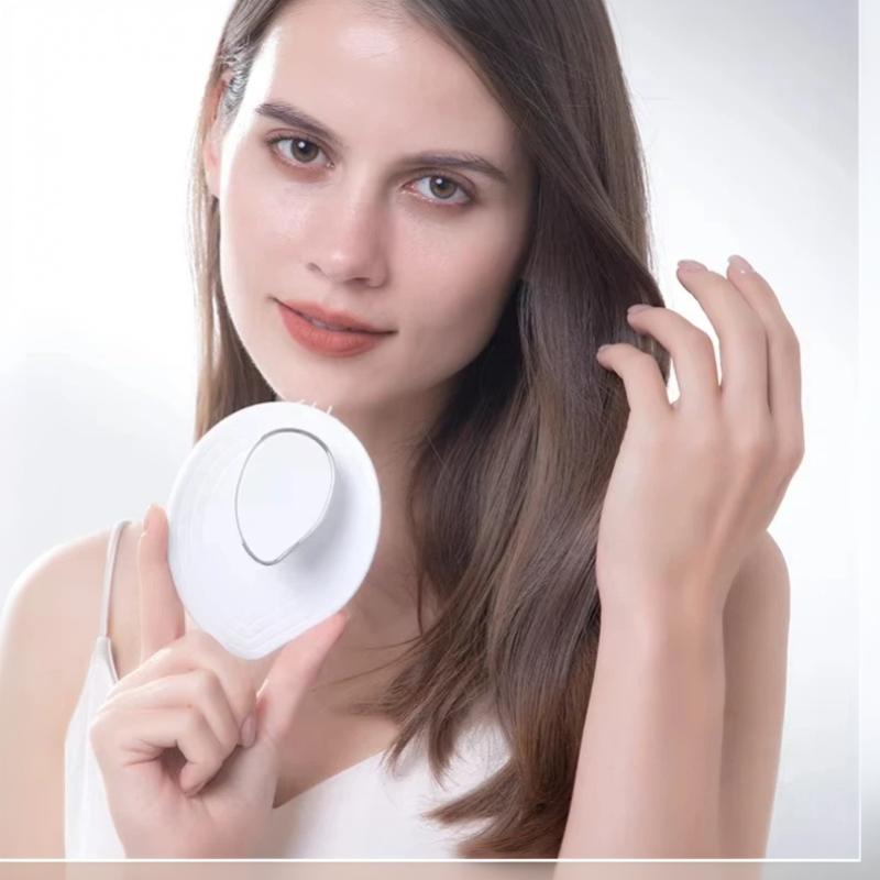 1Pcs Home Hair Washing Tool Leaf Hair Wash Massage Brush Scalp Cleansing Massage Shampoo Comb Hair Brush
