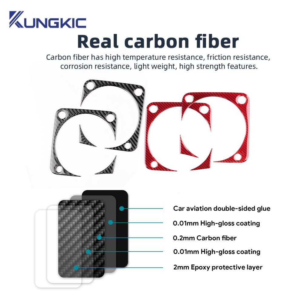 Real Soft Carbon Fiber Sticker For Suzuki Jimny 2019 2020 2025 2025 2025 2025 2025 LHD RHD Car Speedometer Frame Accessories