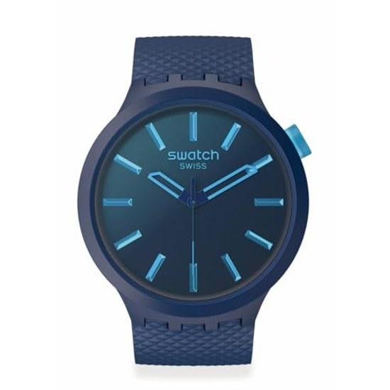 Swatch wristwatch INDIGO GLOW BIG BOLD SB05N113