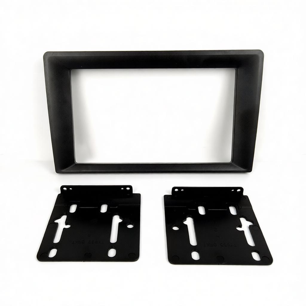 Automotive Center Console Conversion Frame 9 Inch Screen To 7 Inch DVD Trim Plate Dash Bezel Radio Mounting Panel Adapter