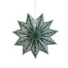 Durable Paper 3D Snowflake Ornament Waterproof Wrinkles Resistant for Christmas Tree Ceiling Window Decoration