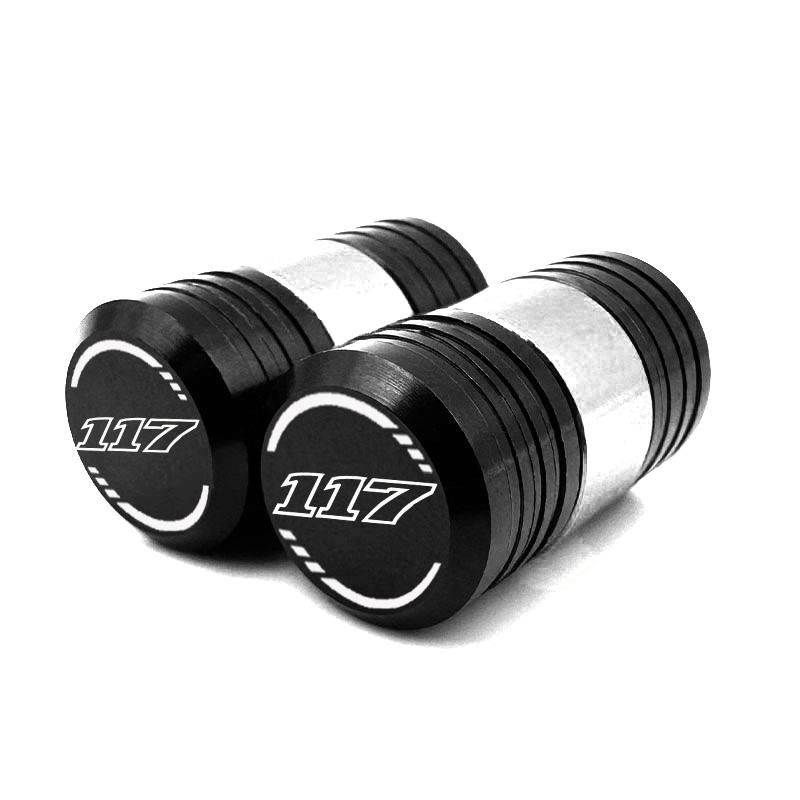 For Harley Softail Low Rider ST FXLRST FXRST Breakout Touring CVO 117 Motorcycle Accessories CNC Tire Valve Stem Cap Cover Plugs