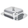 With Cover Handle Butter Dish With Lid Stainless Steel Butter Keeper Holder  Home Kitchen