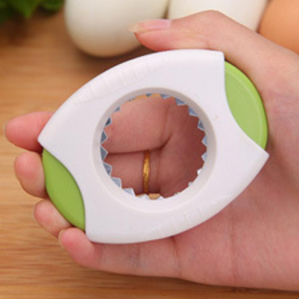 

Прочный удобный нож из вареной яичной скорлупы из нержавеющей стали, ножница, открывалка, кухонный гаджет, домашний незаменимый яичный крекер Opene зелёный