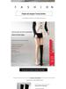 Women's Black Stiletto Over-the-Knee Boots with Velvet, 2025 Autumn/Winter Korean Style
