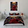 Fiery victory celebration Bedding sets Duvet cover sets Duvet covers Pillowcases(1*Duvet Cover 2*Pillowcases without duvet insert)