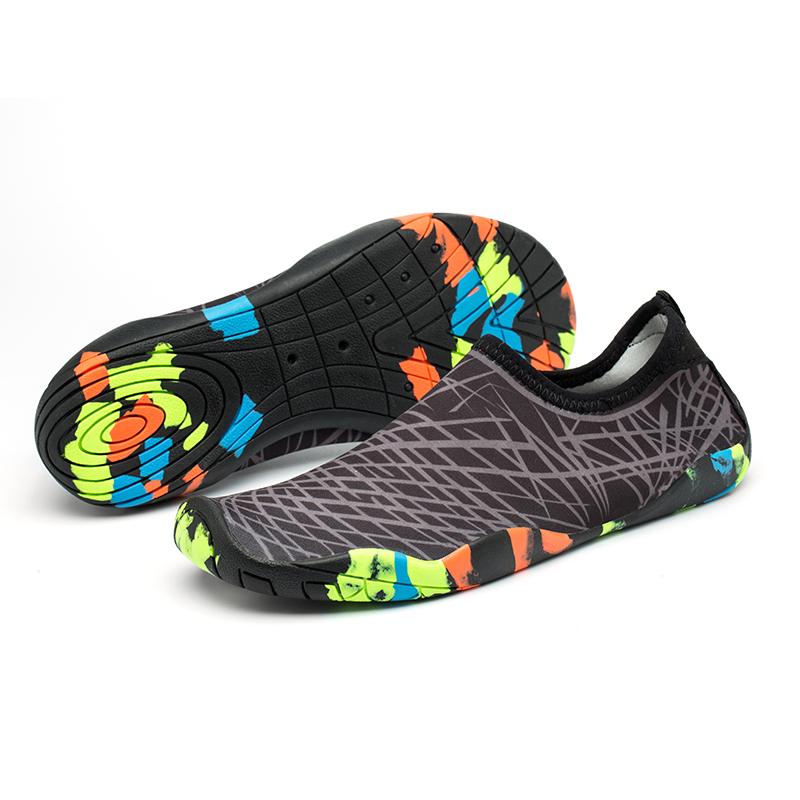 

Мужская многофункциональная обувь для водных видов спорта, женская пляжная обувь большого размера на открытом воздухе 43 кофейный