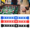 2Pcs Football Air Hockey Scoring Units Counter Table Football Counter Interactive Game Table Football Score Indicator