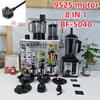 High-Speed Stainless Steel 6-in-1 Blender Juicer and Meat Grinder for North America & Europe