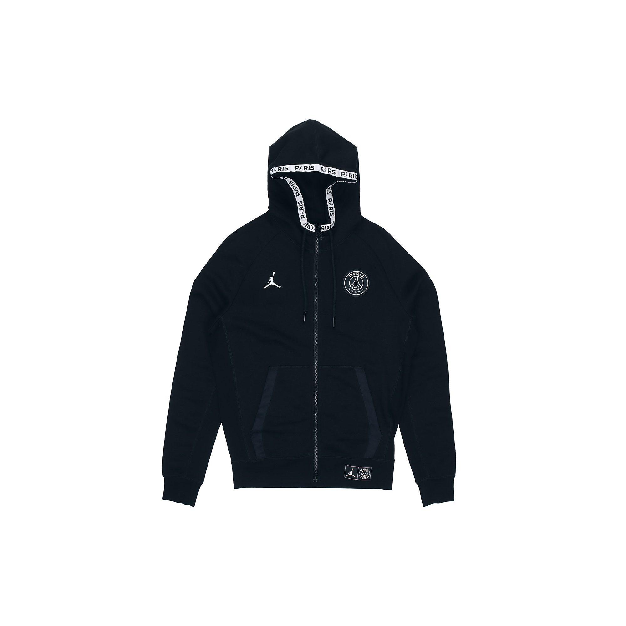 Jordan PSG Sweatshirt Men`s Black BQ8347-010