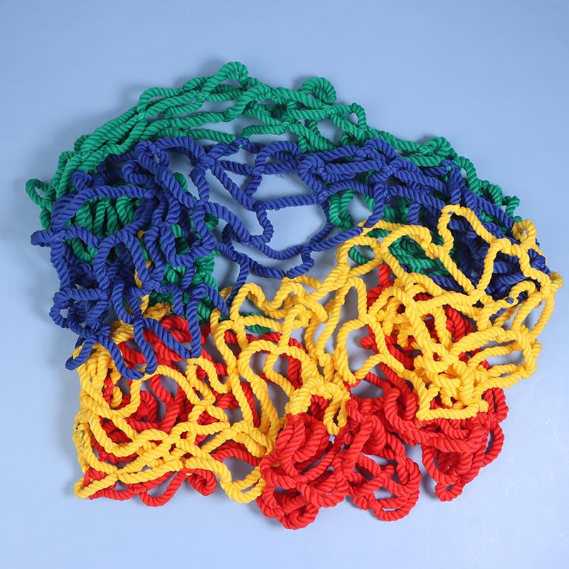 Kleurrijk Kinderveiligheidsnet Valnet Trappen Huis Balkon Leuning Kinderen Huisdier Veiligheidshek Net Nylon Touw Raster Beschermnet