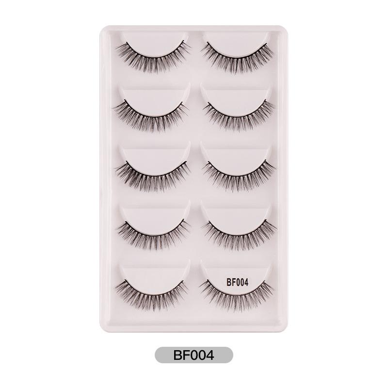 Chemical Fiber Short False Eyelashes Dense Curl Simulation Natural Grafting Eyelashes