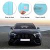2PCS Small Leather Car Sun Visor Organizer, Multifunctional Auto Visor Document Holder With Sunglasses Clip, Universal Car Interior Organizer For