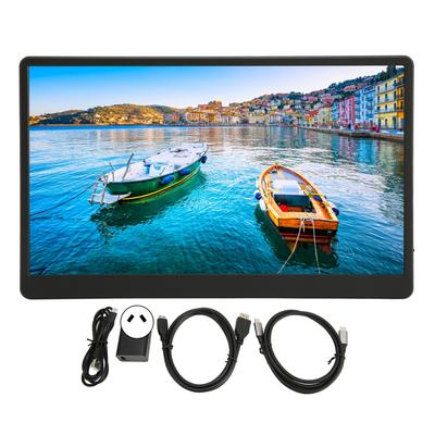 מסך נייד 15.6 אינץ FHD 1080P IPS 6800K תמיכה ב-HDR מאריך מסך למחשב נייד עבור טלפון נייד