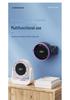 Wall-Mounted LED Rechargeable Fan with Digital Display for Dorm, Office, Home, Kitchen