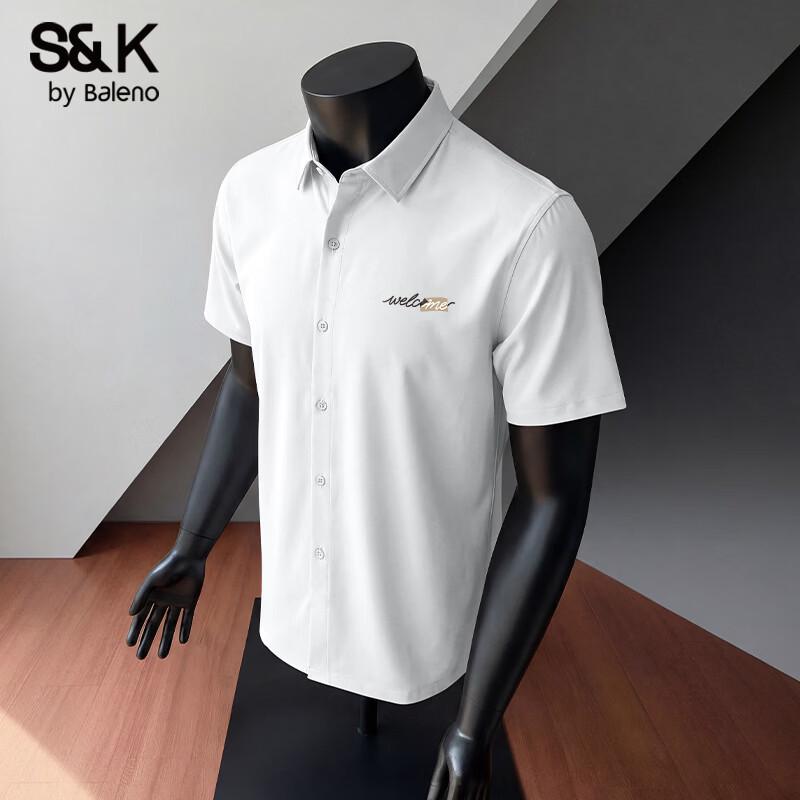 Baleno S&K Series Men s Short Sleeve Loose Shirt